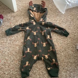 Fleece Moose Outfit